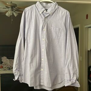 Men’s GAP button down 100% cotton with pocket size L